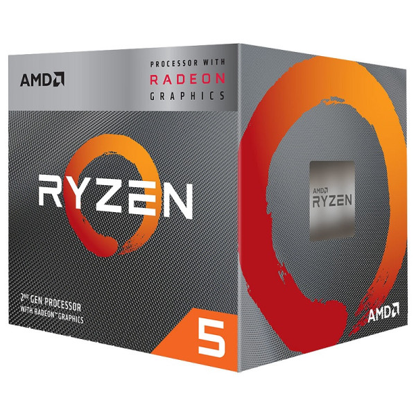 AMD Ryzen 5 3400G Wraith Spire Edition (3.7 GHz / 4.2 GHz) BOX