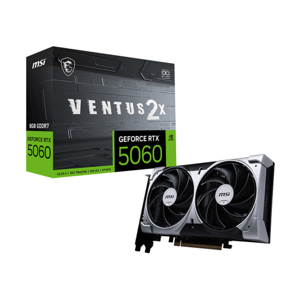 MSI GeForce RTX 5060 8Go GDDR7 VENTUS 2X OC