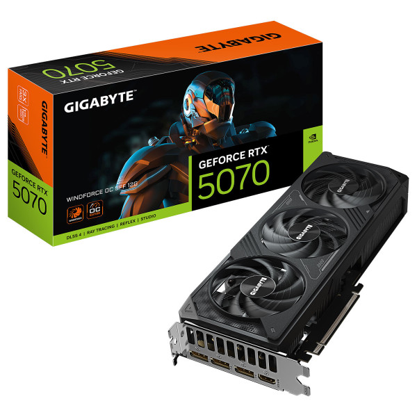 Gigabyte GeForce RTX 5070 WINDFORCE OC SFF 12Go GDDR7