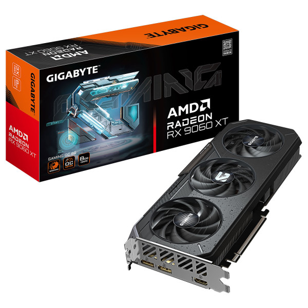 Gigabyte Radeon RX 9060 XT GAMING OC 8Go GDDR6