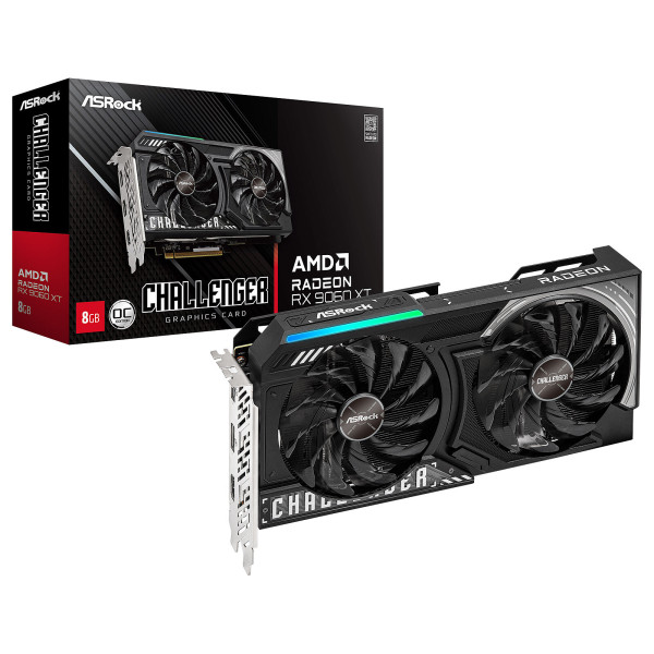 ASROCK Radeon RX 9060 XT Challenger OC 8Go GDDR6